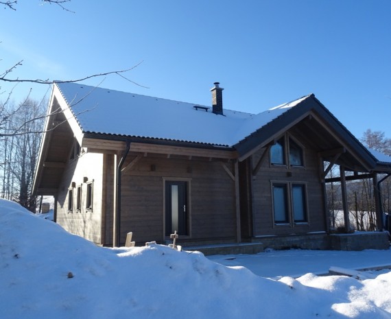 Srubový dům Štíty