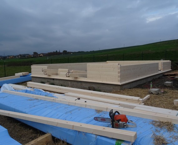 Podkrovní roubenka Rovensko