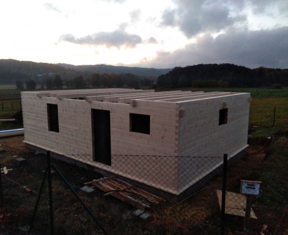 Podkrovní roubenka Rovensko