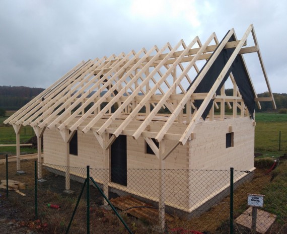 Podkrovní roubenka Rovensko