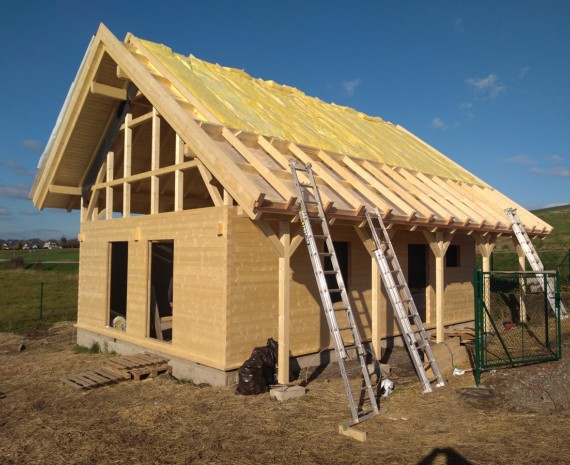 Podkrovní roubenka Rovensko