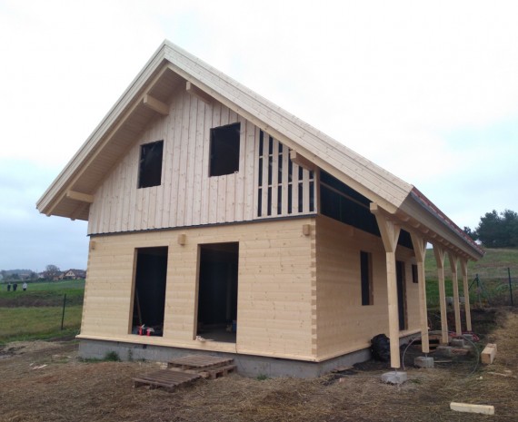 Podkrovní roubenka Rovensko