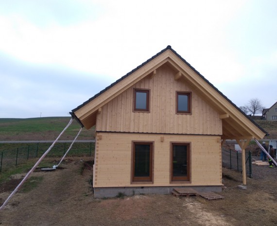 Podkrovní roubenka Rovensko