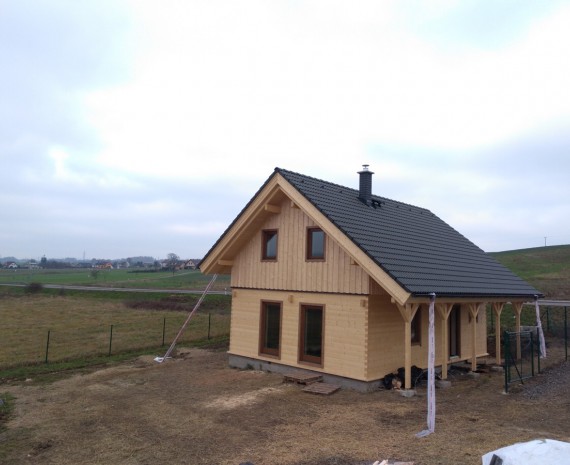 Podkrovní roubenka Rovensko