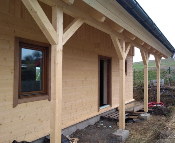 Podkrovní roubenka Rovensko