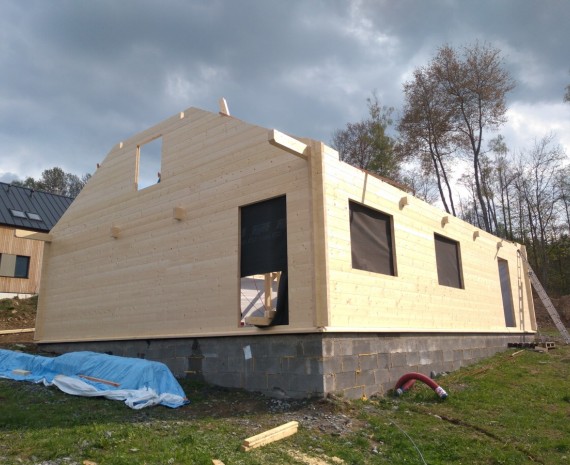 Srubová dvojčata Jeseníky