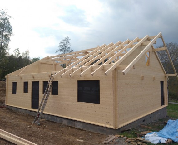 Srubová dvojčata Jeseníky