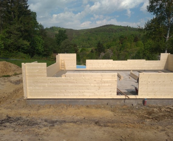 Srubová dvojčata Jeseníky