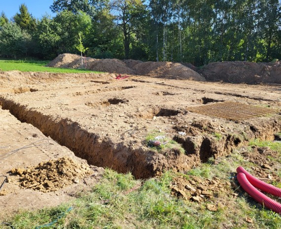 Srub a výkopové práce