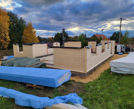 Zahájení stavby srubu
