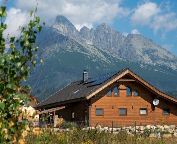 Srubový dům pod Vysokými Tatrami