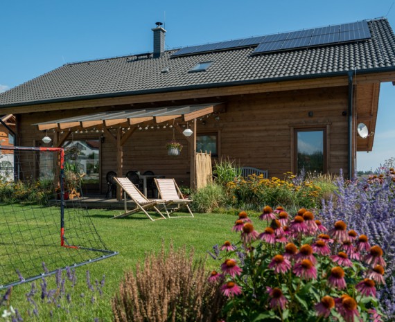 Okolí srubového domu