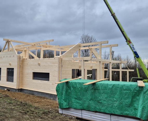 Srubový dům Slunečná