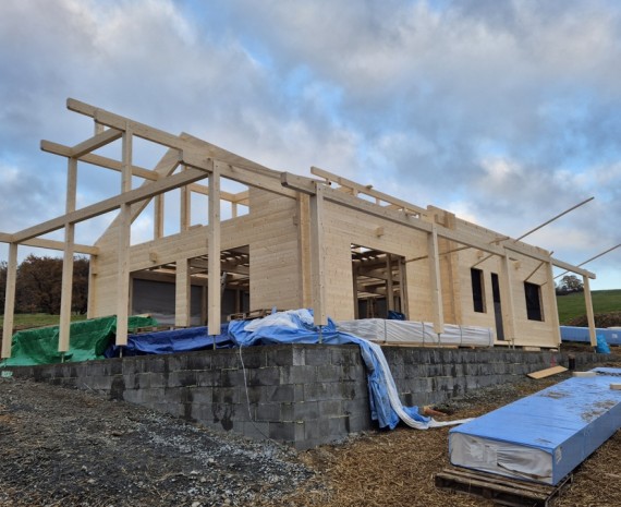 Srubový dům Slunečná