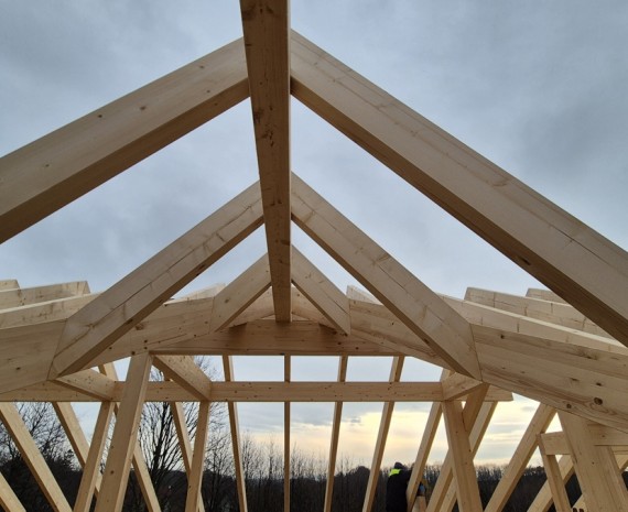 Srubový dům Slunečná