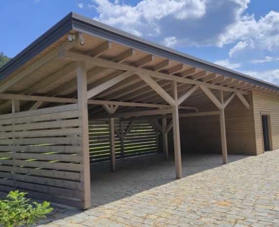 Sklad a stání pro auta