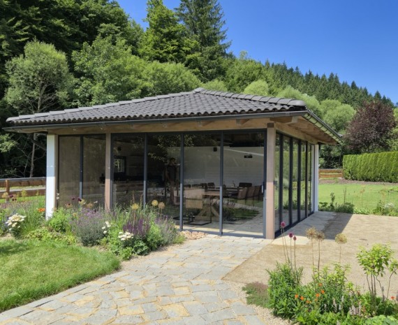 Pergola komplexu Karolínka