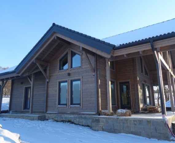 Srubový dům Štíty