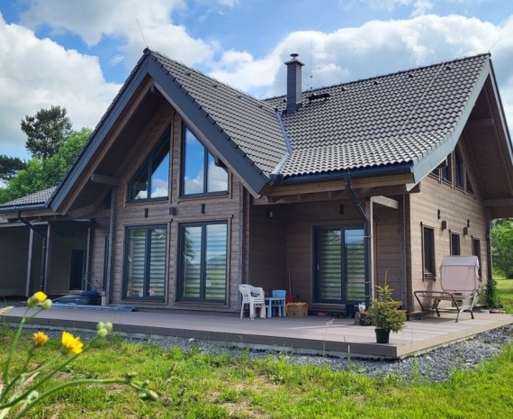 Moderní srub Dolní Morava